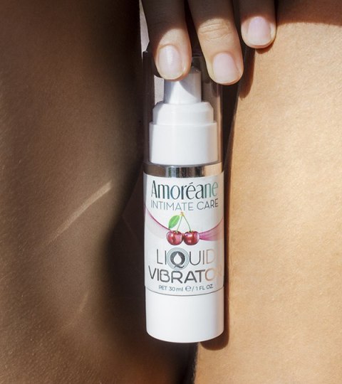 Amoreane żel stymulujący Liquid Vibrator Cherry 30ml Amoreane żel stymulujący Liquid Vibrator Cherry 30ml