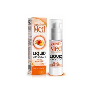 Amoreane żel stymulujący Liquid Vibrator Peach 30ml