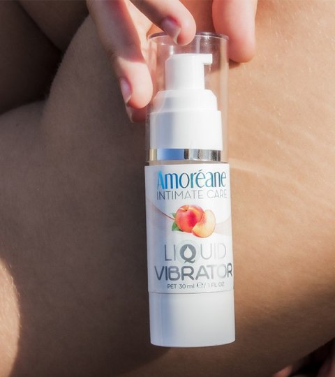 Amoreane żel stymulujący Liquid Vibrator Peach 30ml Amoreane żel stymulujący Liquid Vibrator Peach 30ml