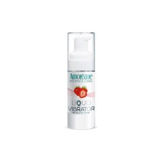Amoreane żel stymulujący Liquid Vibrator Strawberry 30ml