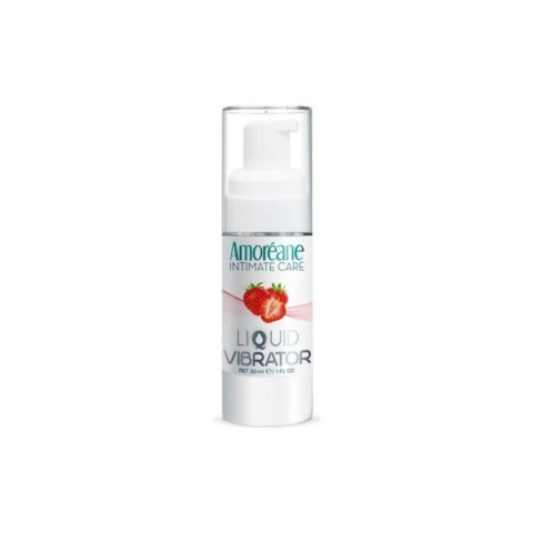 Amoreane żel stymulujący Liquid Vibrator Strawberry 30ml Amoreane żel stymulujący Liquid Vibrator Strawberry 30ml