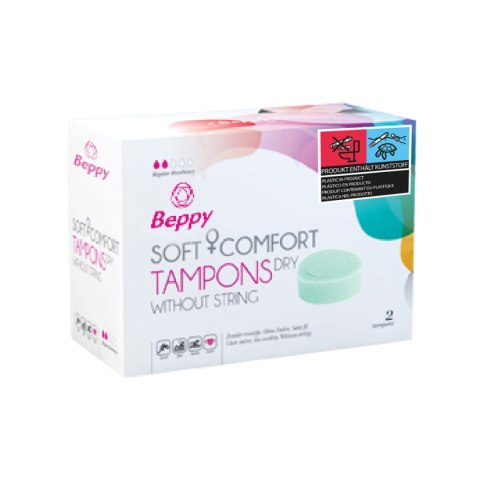 Beppy tampony Soft & Comfort Dry 2pcs Beppy tampony Soft & Comfort Dry 2pcs