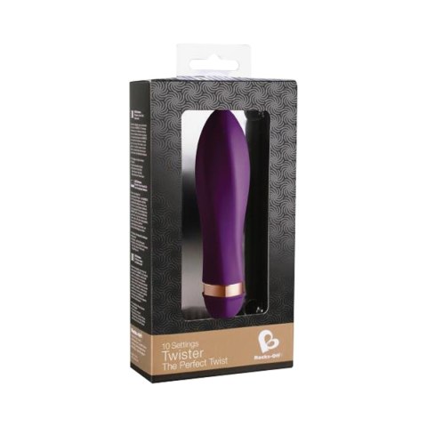Rocks-Off wibrator Twister Purple Rocks-Off wibrator Twister Purple