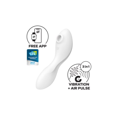Satisfyer Wibrator Curvy 5Plus - Air Pulse Stimulator Satisfyer Wibrator Curvy 5Plus - Air Pulse Stimulator