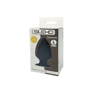 Silexd Korek Analny 13cm Plug L Black