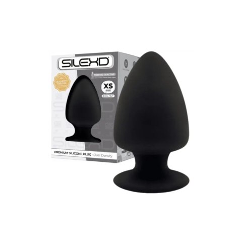 Silexd Korek Analny XS 8 cm Black Silexd Korek Analny XS 8 cm Black