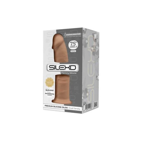 Silexd Silikonowe Dildo 19 cm Carmel Silexd Silikonowe Dildo 19 cm Carmel