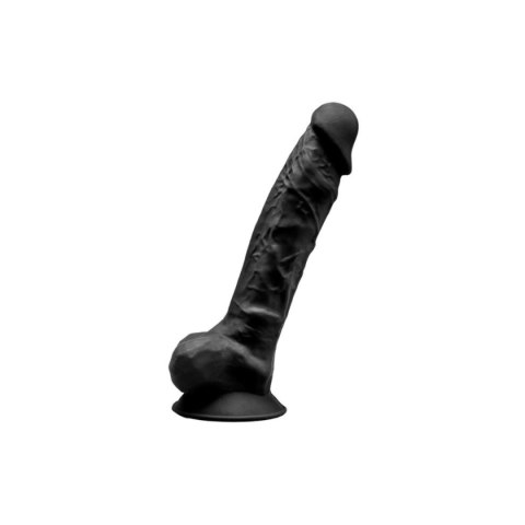 Silexd Silikonowe Dildo 20 cm Black Silexd Silikonowe Dildo 20 cm Black
