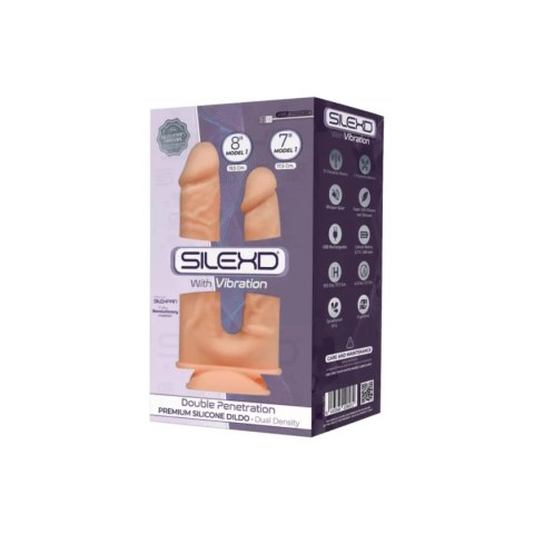 Silexd wibrator Double Penetration Vibration + LRS Flesh Silexd wibrator Double Penetration Vibration + LRS Flesh
