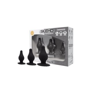 Silexd zestaw korków analnych Silicone Plug Kit