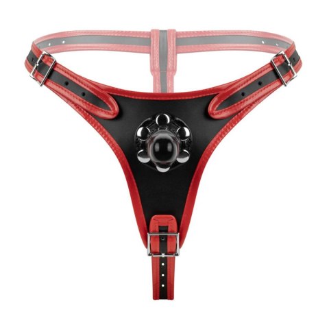 Fetish Collection - Triple Dildo Strap-On Harness