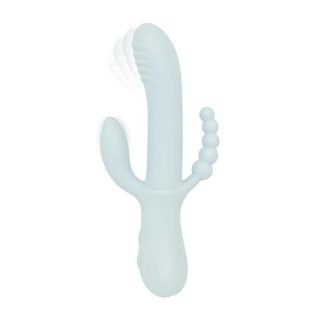 Good Vibes Only - Sage - Triple Stimulation Vibe - Blue