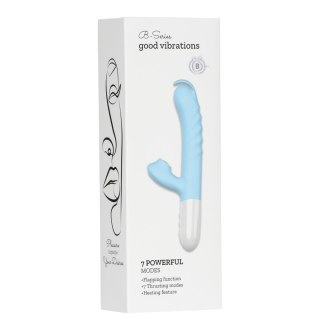 Silicone Vibrator 7 Powerful Modes - 
Flapping and 7 Thrusting
Heating