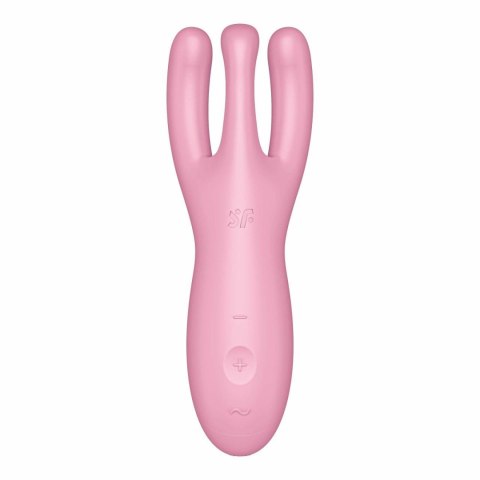Wibrator-Threesome 4 Connect App (Pink)