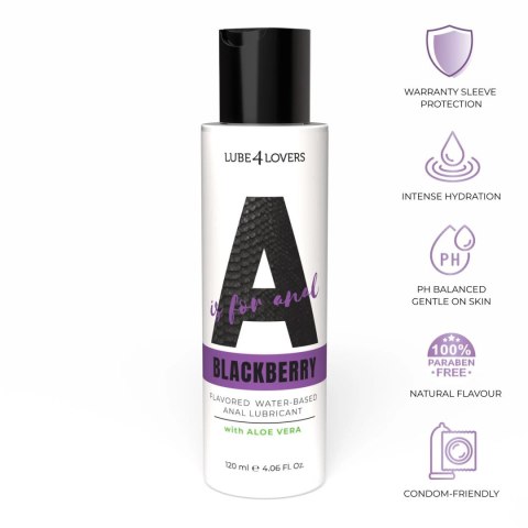 Anal Lubricant A Is for Blackberry 120 ml