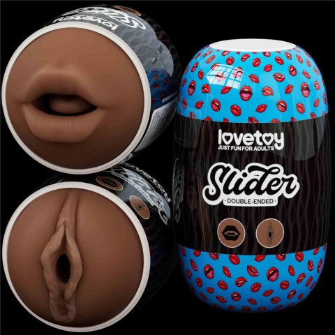Slider Double-Ended Masturbator Mouth and Vagina