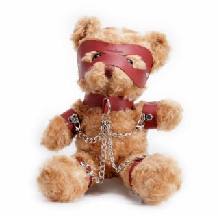 CRUSHIOUS CRUSHITO BONDAGE TEDDY BEAR RED 31CM