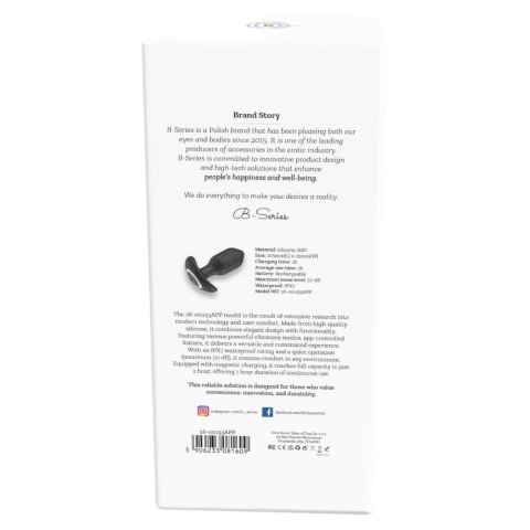 Bliss APP - Vibrating Anal Plug