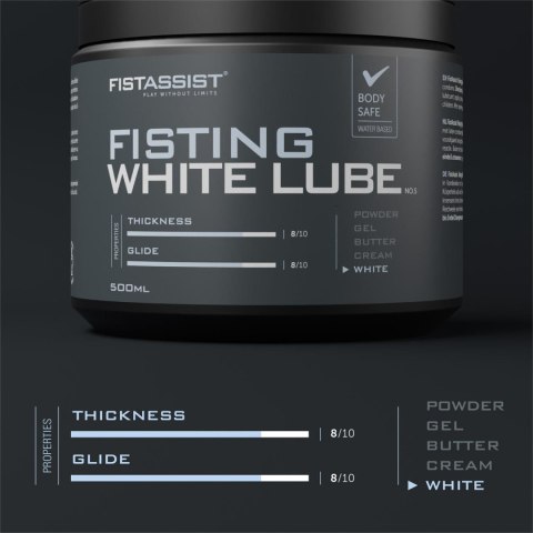 Fist Assist Fisting White Lube 500ml