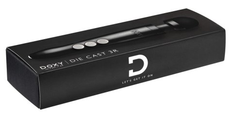 Doxy wibrator różdżka Die Cast 3R Matte Black Doxy wibrator różdżka Die Cast 3R Matte Black