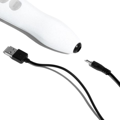 Doxy wibrator różdżka Die CastR Rechargeable Wand Massager White Doxy wibrator różdżka Die CastR Rechargeable Wand Massager White