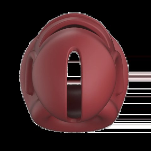 ManCage Model 28 Ultra Soft Silicone Chastity Cage Red ManCage Model 28 Ultra Soft Silicone Chastity Cage Red