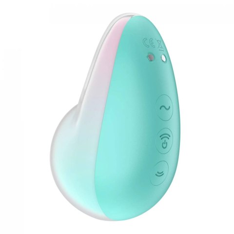 Satisfyer Pixie Dust - Clitoral Stimulator - Mint/Pink Satisfyer Pixie Dust - Clitoral Stimulator - Mint/Pink