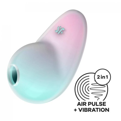 Satisfyer Pixie Dust - Clitoral Stimulator - Mint/Pink Satisfyer Pixie Dust - Clitoral Stimulator - Mint/Pink