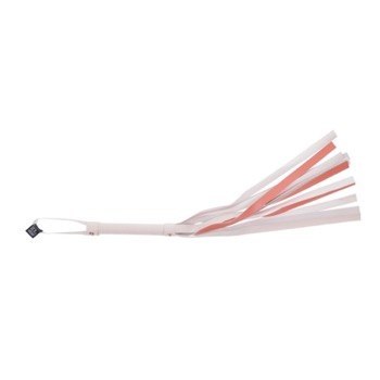 Sportsheets S&M Peaches 'n CreaMe Stripe Flogger Cream & Orange Sportsheets S&M Peaches 'n CreaMe Stripe Flogger Cream & Orange