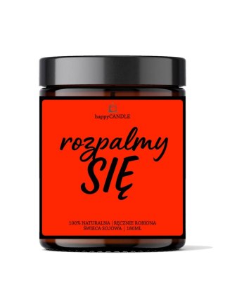 Świeca sojowa ROZPALMY SIĘ
