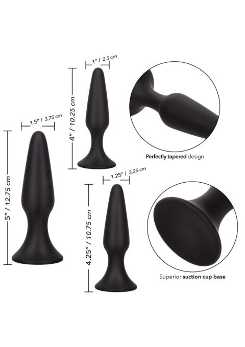COLT Silicone Anal Trainer Kit Black