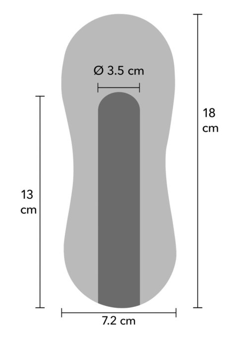 Vibrating Stroker Mouth Light skin tone