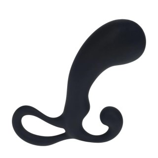 Bulb with Loop Silicone Prostate Massager - S - Black