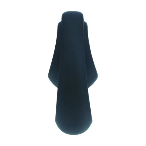 Double Ergo Silicone Cockring - Black