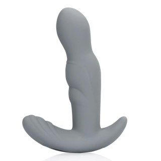 Rotating Prostate Stimulator with Remote Control - Gotham Grey