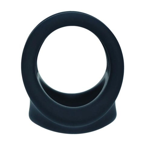 Silicone Cock and Ball Harness - Black
