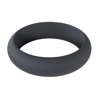 Wide O Silicone Cockring - XXL - 55mm - Black