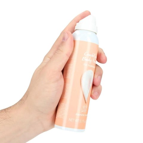 Crackling Body Foam for Massages - Jasmine - 150 ml