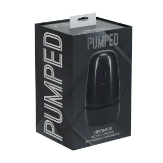 Pulsar - Negative Pressure Suction and Vibration Masturbator Pump - Gun Metal