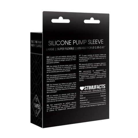 Silicone Pump Sleeve - Large