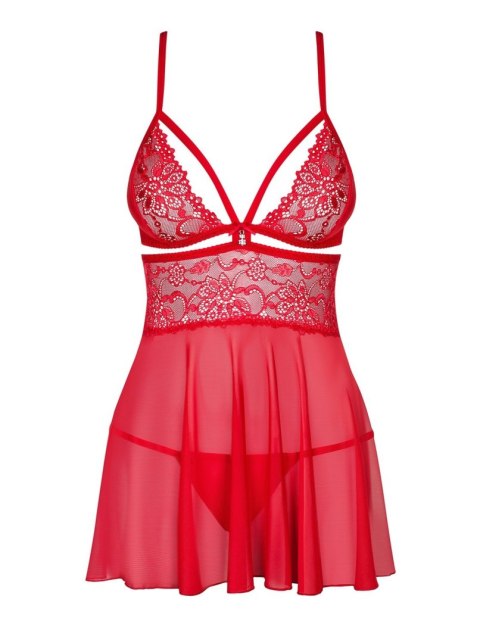 Obsessive 838-BAB-3 babydoll ze stringami S/M