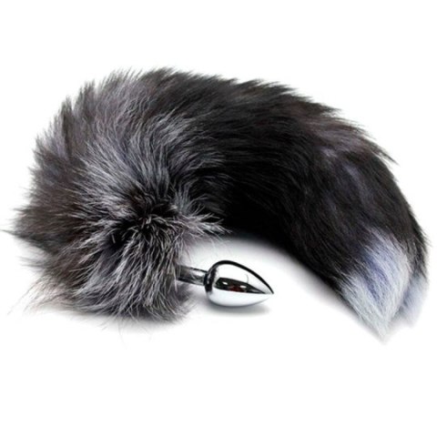 Alive korek analny lisi ogon Black & White Fox Tail S Alive korek analny lisi ogon Black & White Fox Tail S