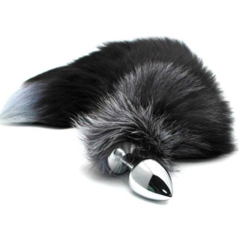 Alive korek analny lisi ogon Black & White Fox Tail S Alive korek analny lisi ogon Black & White Fox Tail S