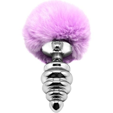 Alive korek analny z ogonkiem Metal Anal Fluffy Twist Plug Lila M Alive korek analny z ogonkiem Metal Anal Fluffy Twist Plug Lila M