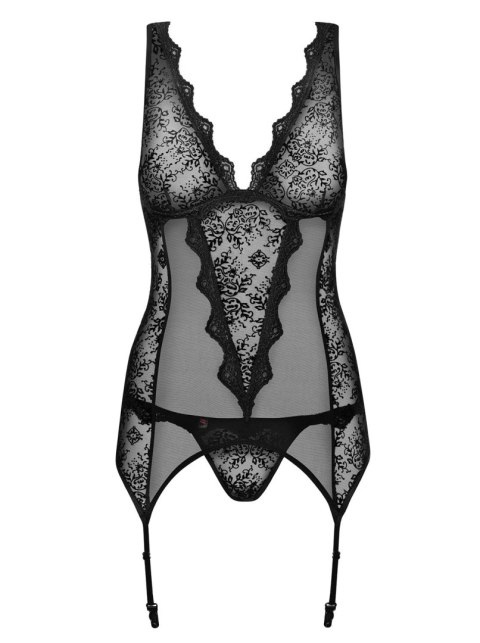 Obsessive gorset ze stringami Emperita 2XL/3XL