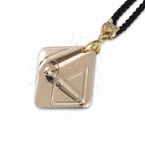 LOCKINK naszyjnik ze stymulatorem Vibration Cube 2.0 Gold LOCKINK naszyjnik ze stymulatorem Vibration Cube 2.0 Gold