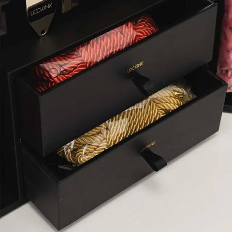 LOCKINK zestaw Bondage All-in-1 BDSM Play Kit Brown LOCKINK zestaw Bondage All-in-1 BDSM Play Kit Brown