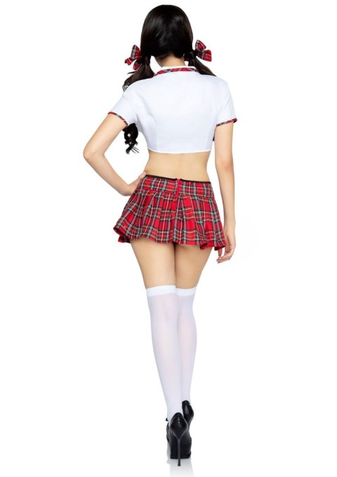 Leg Avenue kostium uczennicy Miss Prep School Top and Skirt S/M
