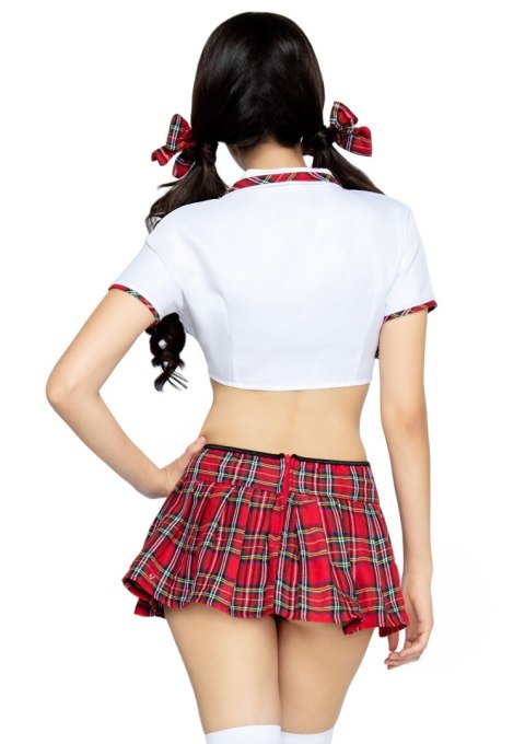 Leg Avenue kostium uczennicy Miss Prep School Top and Skirt XS