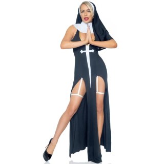 Leg Avenue przebranie zakonnicy Sultry Sinner Dress M